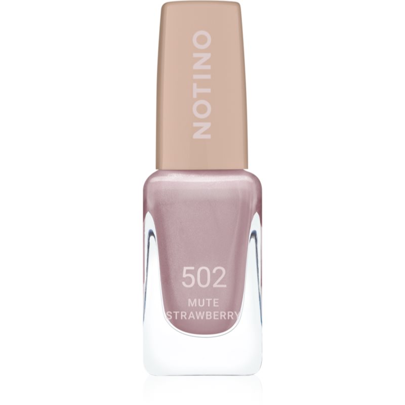 Notino Gel Effect Nail Polish lac de unghii cu efect de gel 502 Mute Strawberry 10 ml