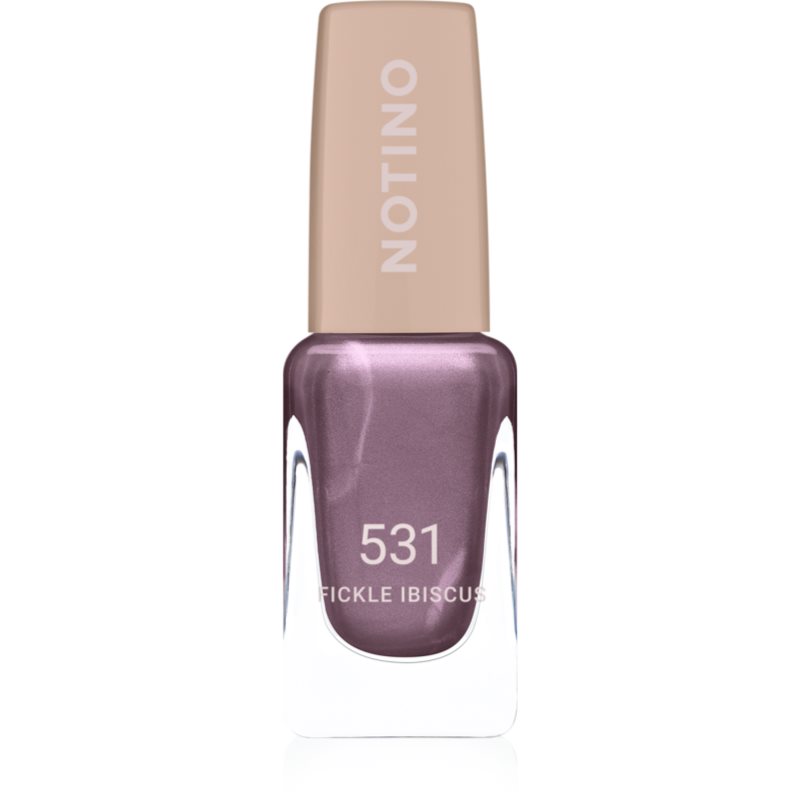 Notino Gel Effect Nail Polish lac de unghii cu efect de gel 531 Fickle Ibiscus 10 ml