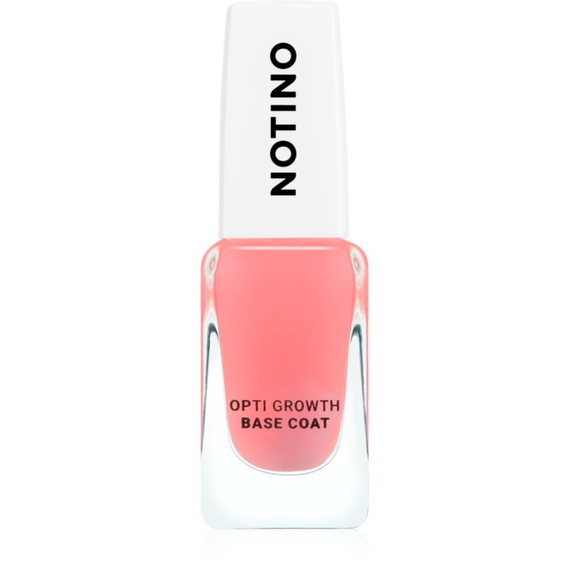 Notino Nail Care Opti Growth Base Coat lac de unghii hranitor pentru cresterea unghiilor 10 ml