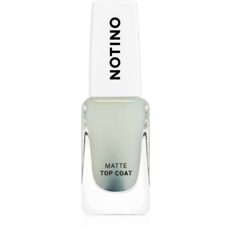 Notino Nail Care Matte Top Coat lac de unghii/parte sus 10 ml