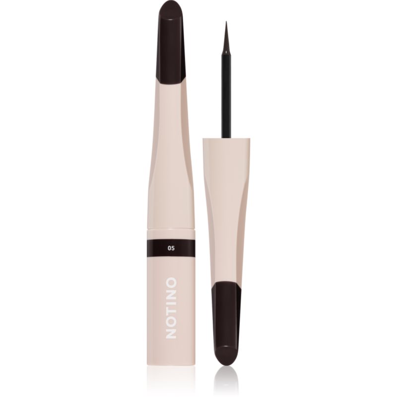 Notino Serum-Infused Lifeproof Eyebrow Liner eyeliner lichid cu ser pentru sprâncene 05 Graphite 2.8 ml