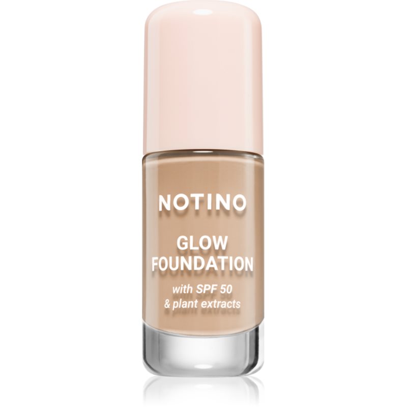 Notino Foundation Glow foundation with SPF 50 & plant extracts make-up pentru luminozitate SPF 50 02 Light Neutral 30 ml