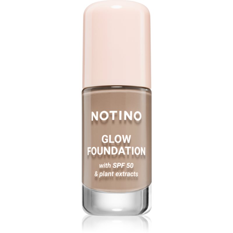 Notino Foundation Glow foundation with SPF 50 &amp; plant extracts make-up pentru luminozitate SPF 50 03 Light Medium Cool 30 ml