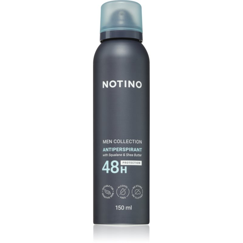 Notino Men Collection Antiperspirant 48h with Squalane & Shea Butter antiperspirant spray pentru bărbați 150 ml
