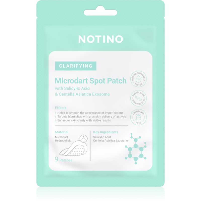 Notino Clarifying Microdart Spot Patch plasturi pentru piele problematică impotriva acneei 9 buc