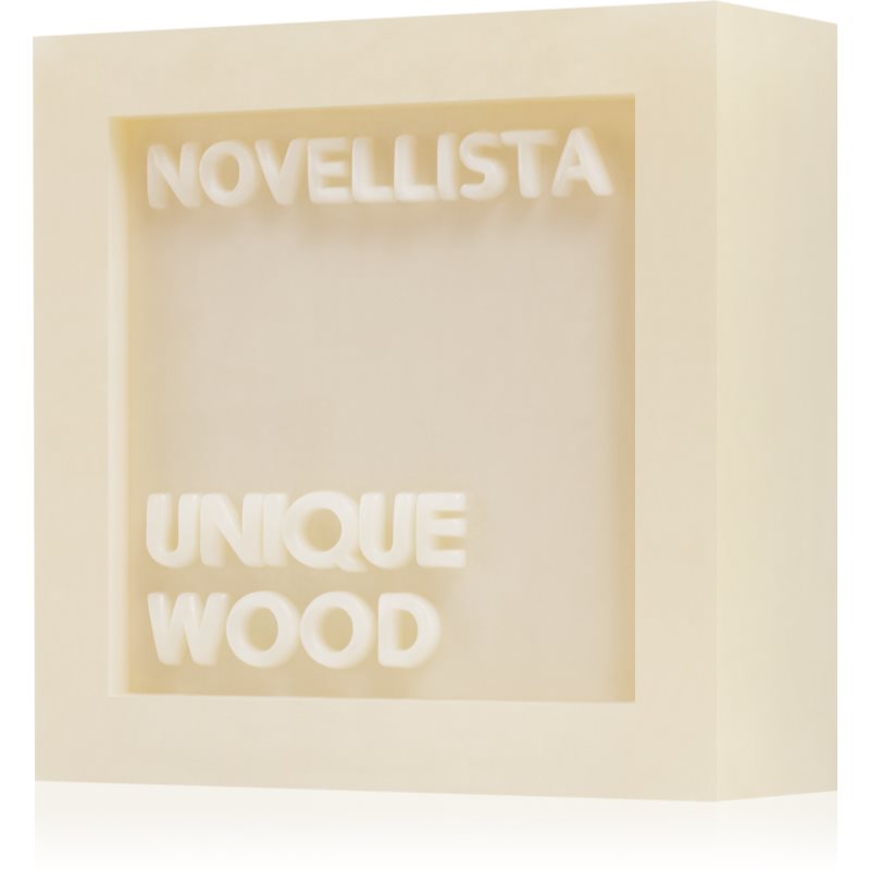 NOVELLISTA Unique Wood săpun de lux pentru fata, maini si corp unisex 90 g