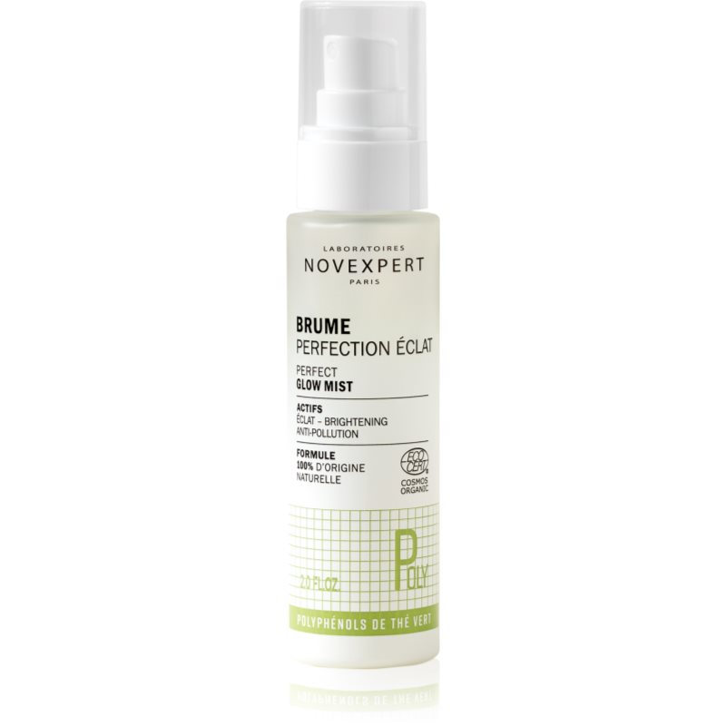 Novexpert Polyphenols Radiance Perfection Mist lotiune pentru fata pentru o piele mai luminoasa 60 ml