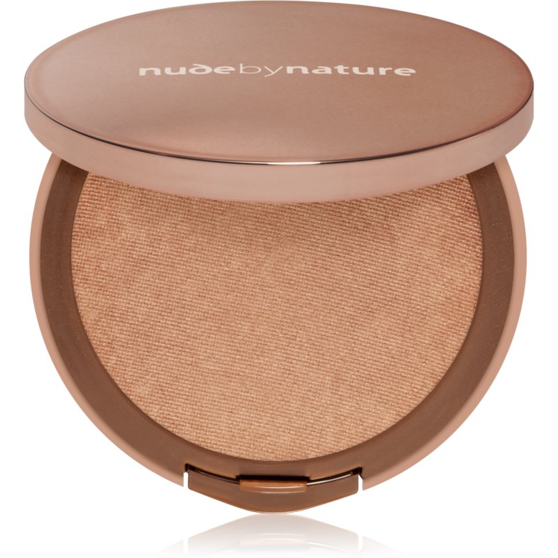 Nude by Nature Flawless Pressed Powder Foundation pudra compacta culoare N4 Silky Beige 10 g