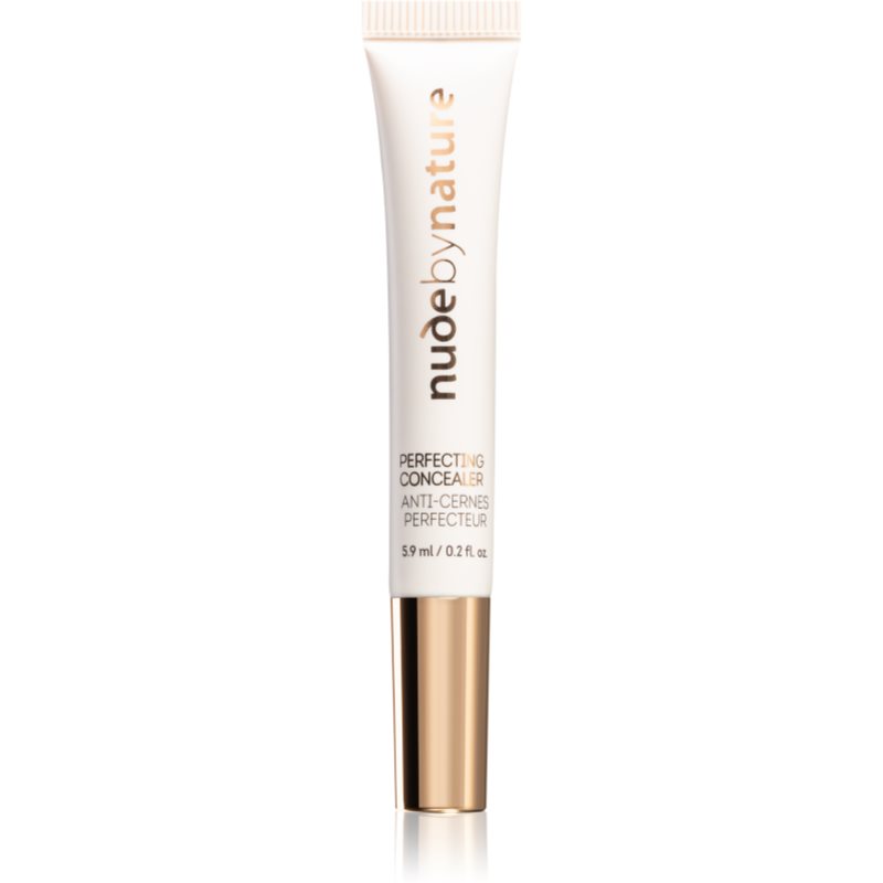 Nude by Nature Perfecting Concealer corector lichid de acoperire culoare 03 Shell Beige 5.9 ml