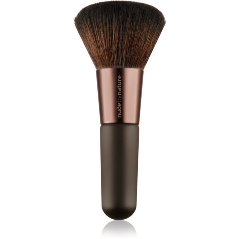 Nude by Nature Flawless perie ovala pentru make-up 1 buc