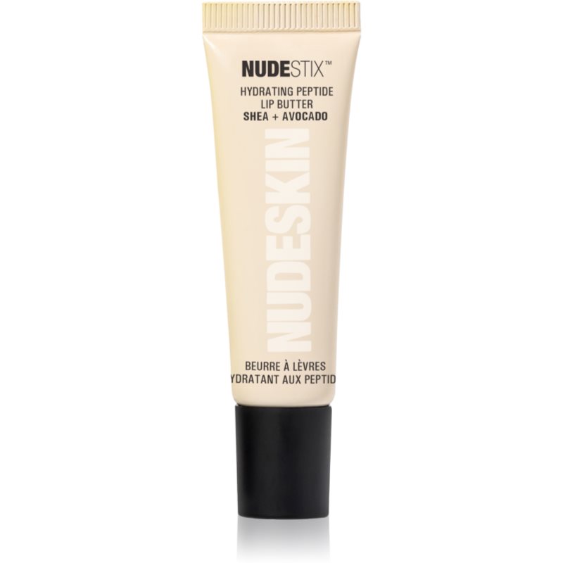 Nudestix Nudeskin Hydrating Peptide Lip Butter Unt puternic hranitor de buze culoare Clear Gloss 10 ml