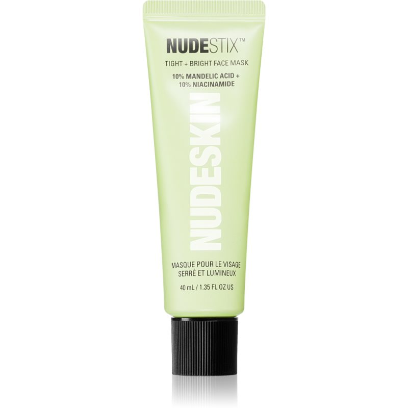 Nudestix Nudeskin Tight & Bright Face Mask masca pentru albirea tenului pentru fermitatea pielii 40 ml