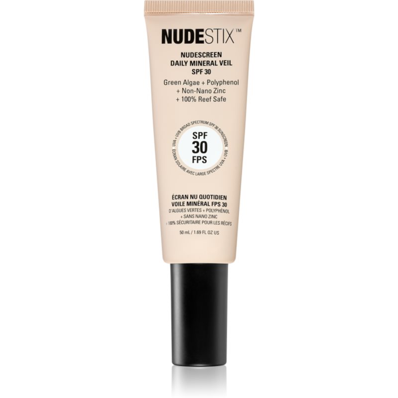 Nudestix Nudescreen Daily Mineral Veil SPF 30 crema de zi protectoare SPF 30 culoare Warm 50 ml