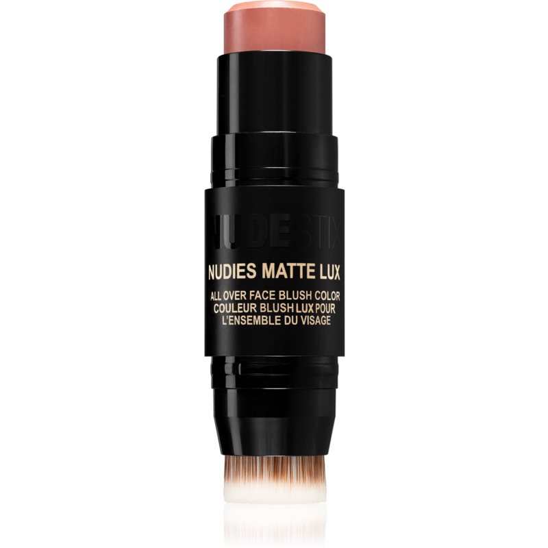 Nudestix Nudies Matte Lux machiaj multifuncțional pentru ochi, buze și față culoare Pretty Peach 7 g