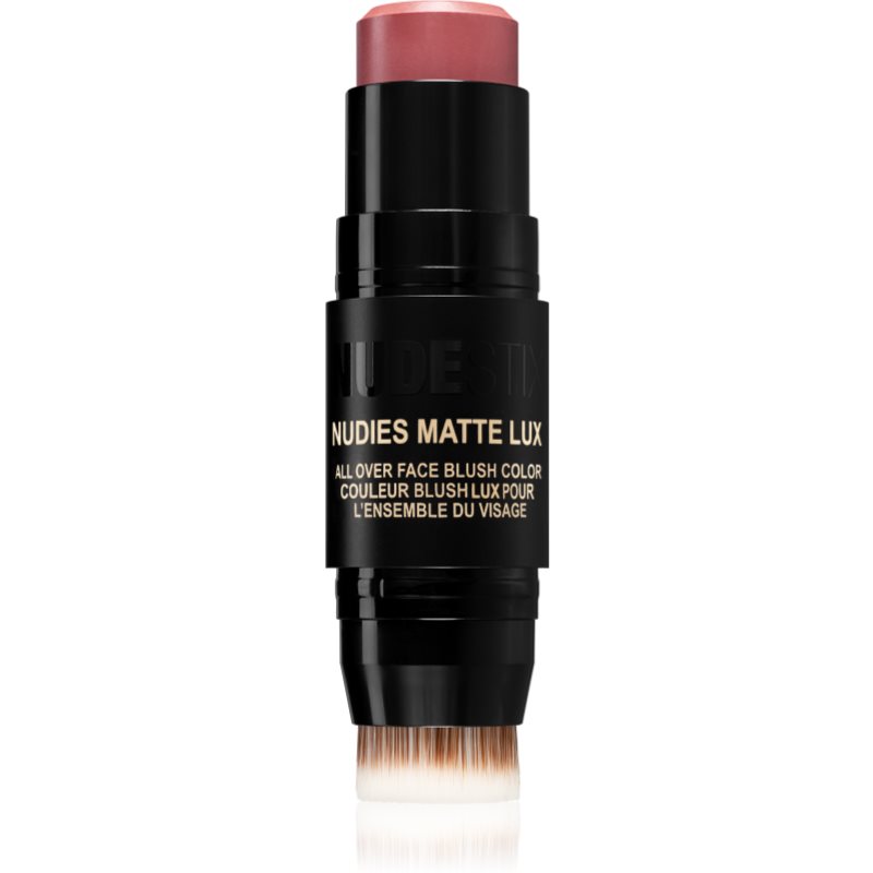 Nudestix Nudies Matte Lux machiaj multifuncțional pentru ochi, buze și față culoare Rosy Posy 7 g