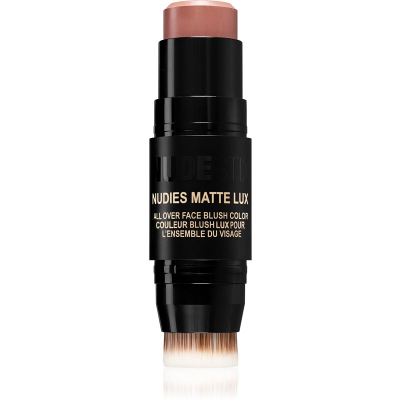 Nudestix Nudies Matte Lux machiaj multifuncțional pentru ochi, buze și față culoare Nude Buff 7 g