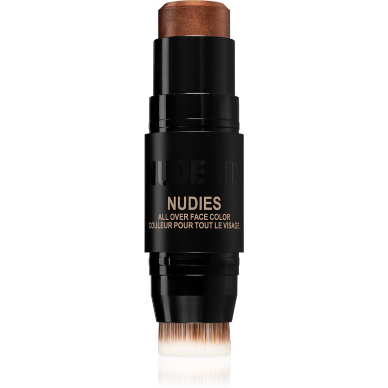 Nudestix Nudies Matte machiaj multifuncțional pentru ochi, buze și față culoare Deep Maple Eh 7 g