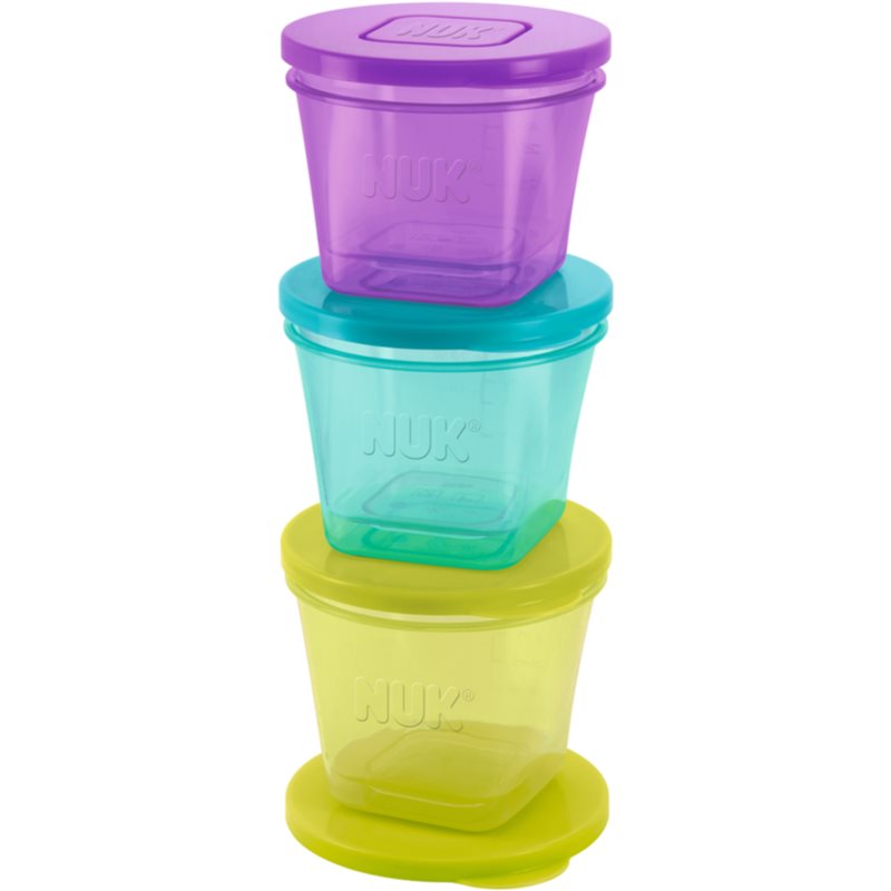 NUK Food Pots caserolă de mâncare pentru copii 6 buc