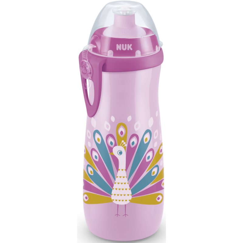 NUK Sports Cup Chameleon biberon pentru sugari 24+ m 450 ml