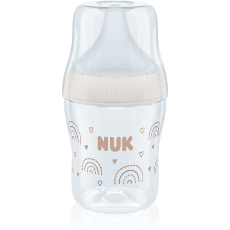 NUK Perfect Match biberon cu controlul temperaturii White 150 ml