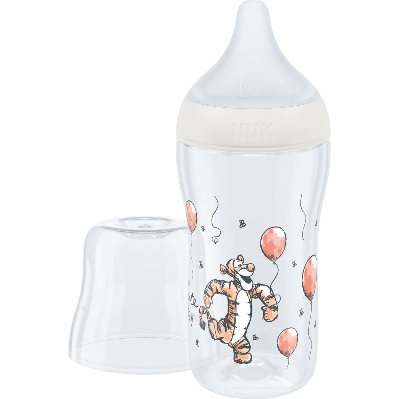 NUK Perfect Match Disney biberon cu controlul temperaturii Tiger 3m+ 260 ml