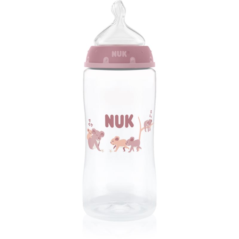 NUK First Choice Koala biberon cu controlul temperaturii 3m+ 300 ml