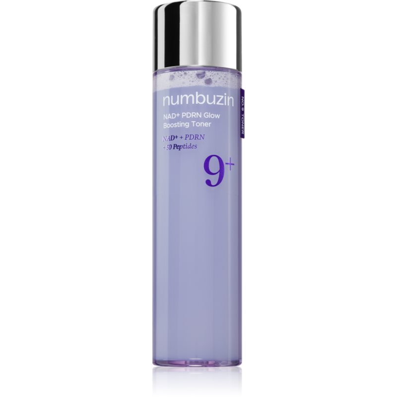 Numbuzin No. 9 NAD+ PDRN Glow Boosting Toner tonic facial iluminator cu efect de întărire 150 ml