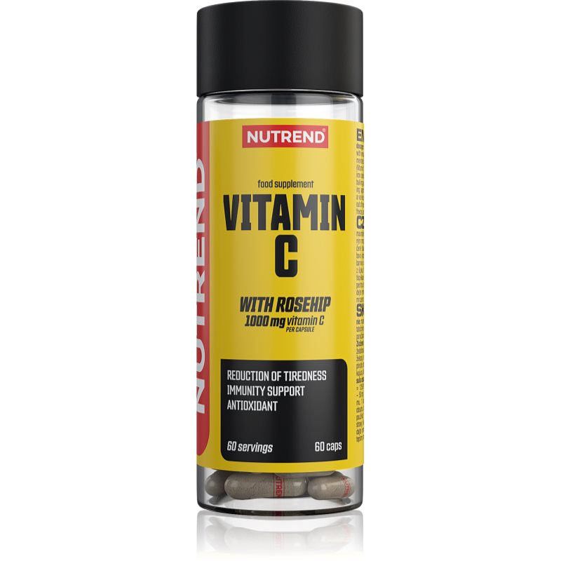Nutrend Vitamin C with rosehip Immunität stärken 128 g