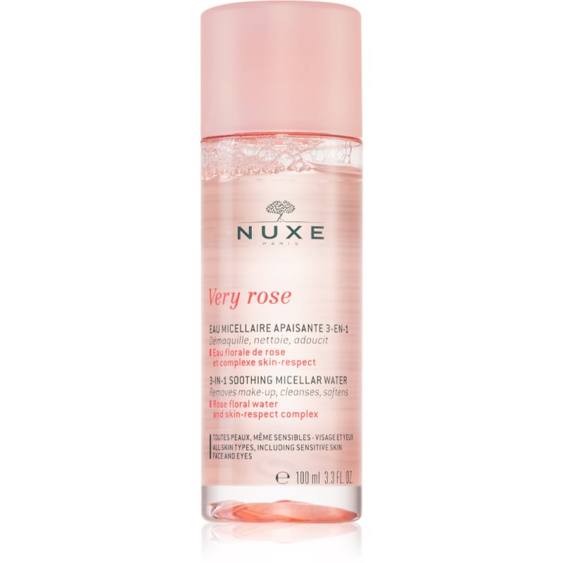 Nuxe Very Rose Apă micelară calmantă pentru față și ochi 100 ml