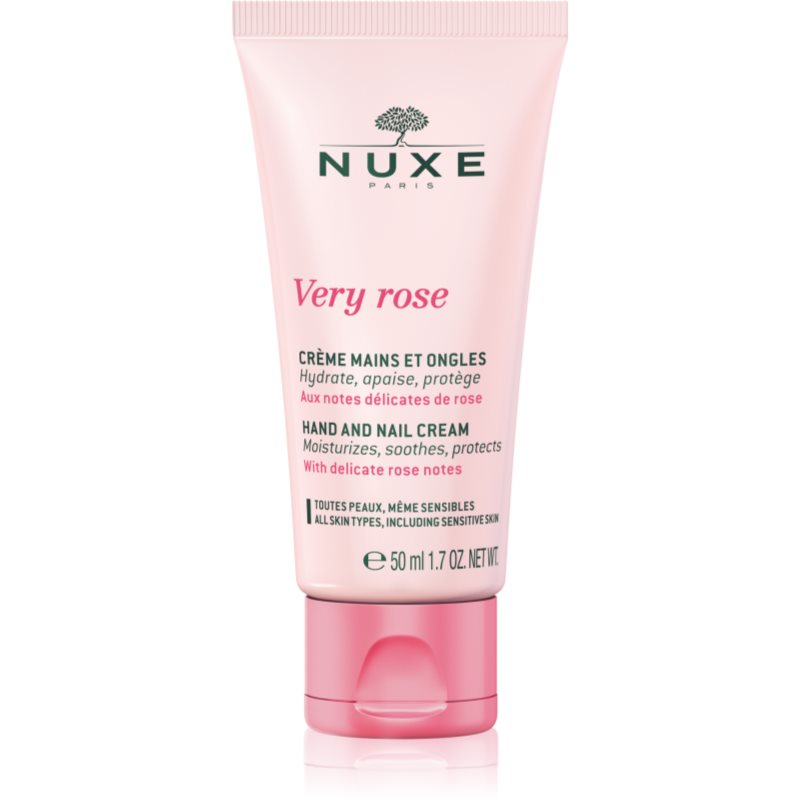 Nuxe Very Rose maini si unghii cu apă de trandafiri 50 ml