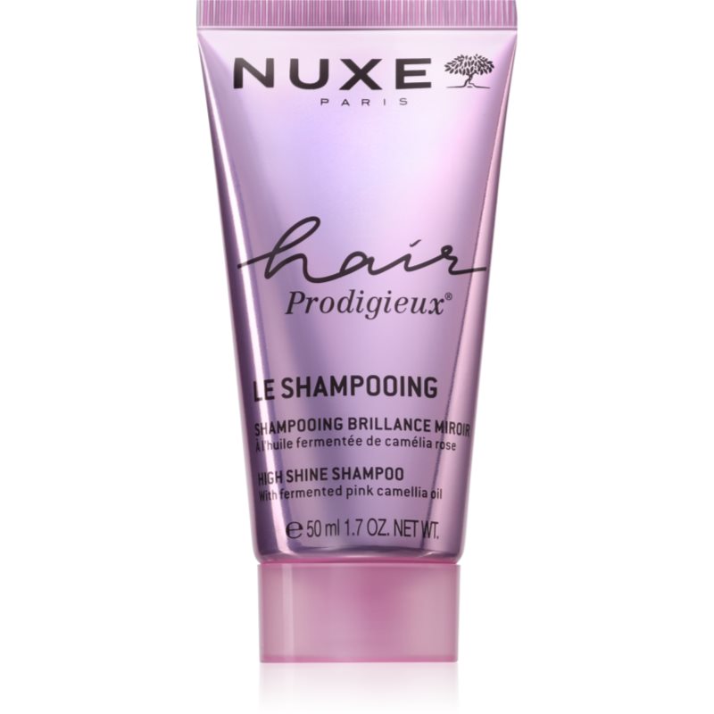 Nuxe Hair Prodigieux® Le Shampoing High Shine Shampoo șampon pentru un par stralucitor si catifelat 50 ml