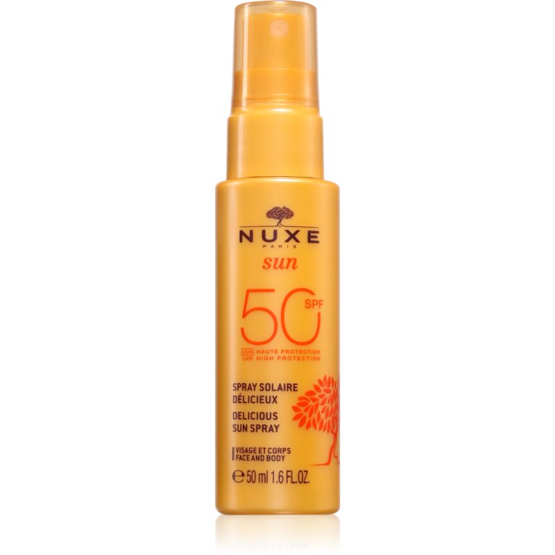 Nuxe Sun Delicious Sun Spray spray protector pentru plajă SPF 50 50 ml