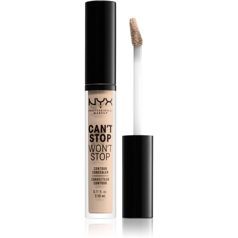 NYX Professional Makeup Can\'t Stop Won\'t Stop corector lichid culoare 02 Alabaster 3.5 ml