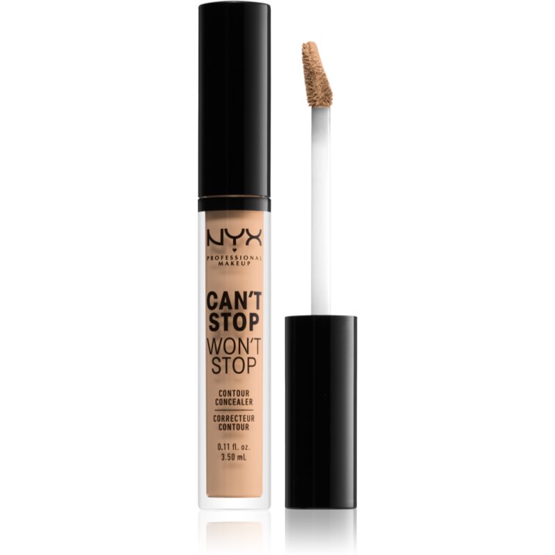 NYX Professional Makeup Can\'t Stop Won\'t Stop corector lichid culoare 07 Natural 3.5 ml