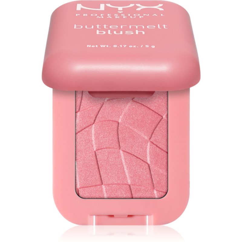 NYX Professional Makeup Buttermelt Blush fard de obraz sub forma de pudra culoare 02 Butta Together 5 g