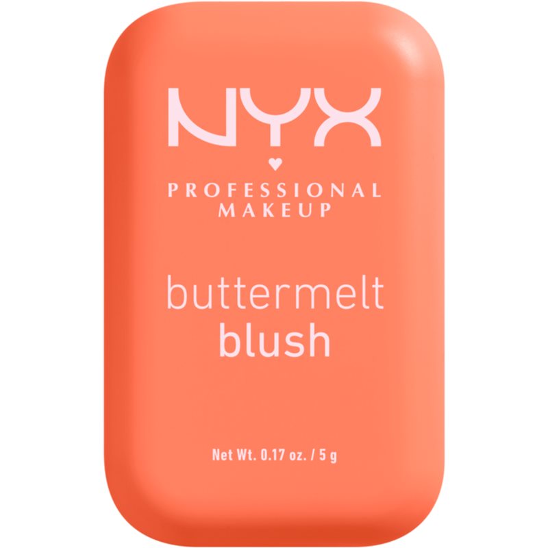 NYX Professional Makeup Buttermelt Blush fard de obraz sub forma de pudra culoare 03 Sooner The Butta 5 g