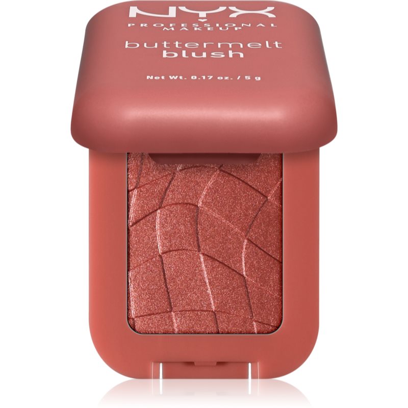 NYX Professional Makeup Buttermelt Blush fard de obraz sub forma de pudra culoare 09 Feeling Butta 5 g