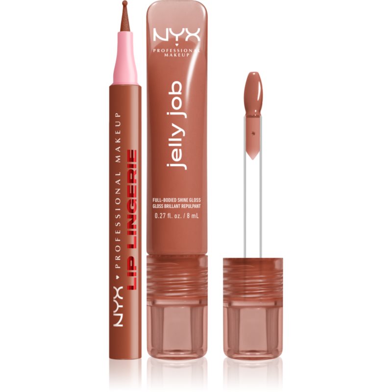 NYX Professional Makeup Lip Lingerie & Jelly Job set de buze