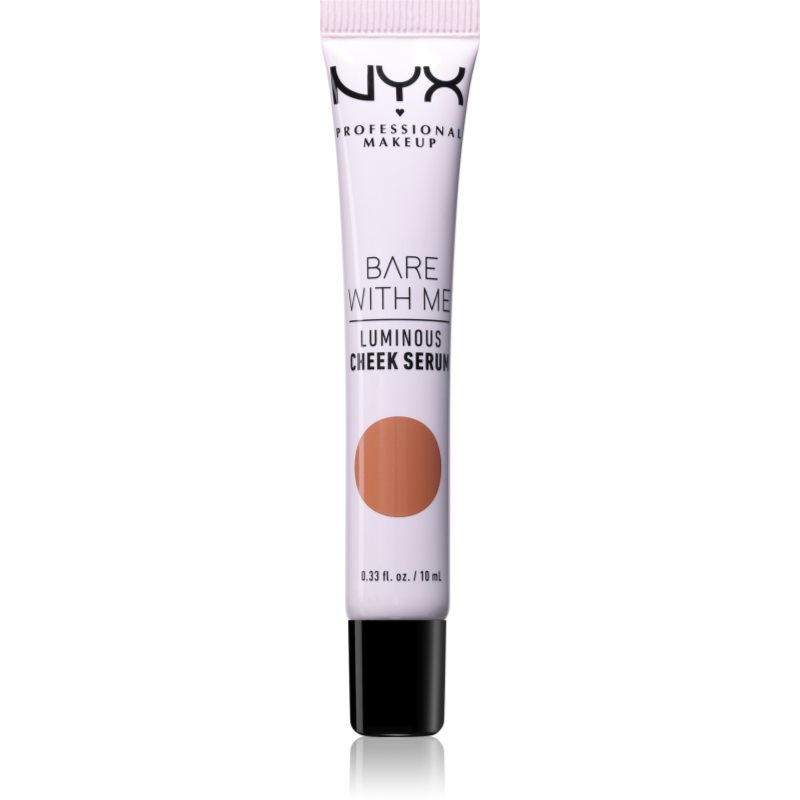 NYX Professional Makeup Bare With Me fard de obraz lichid culoare Peach Bronze 10 ml