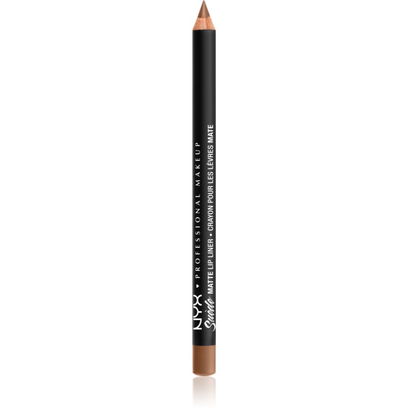 NYX Professional Makeup Suede Matte Lip Liner dermatograf mat de buze culoare 07 Sandstorm 1 g