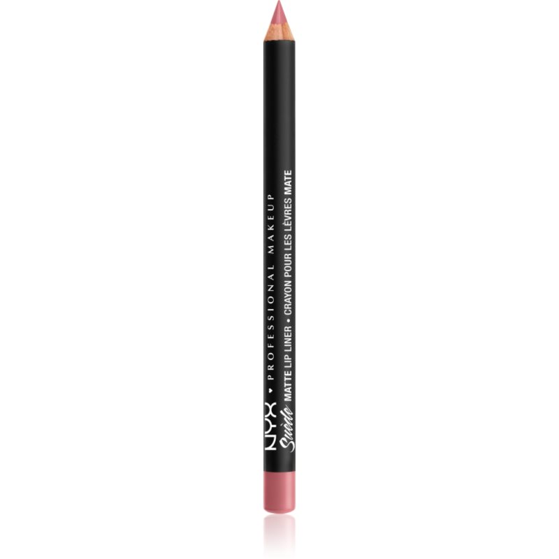 NYX Professional Makeup Suede Matte  Lip Liner dermatograf mat de buze culoare 09 Tea & Cookies 1 g