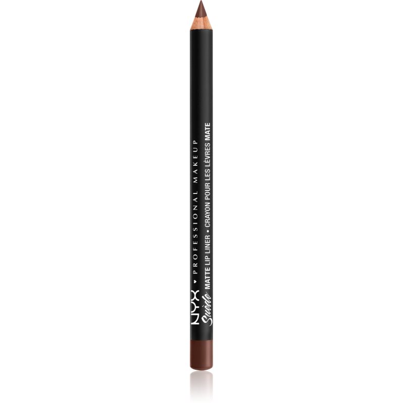 NYX Professional Makeup Suede Matte  Lip Liner dermatograf mat de buze culoare 23 Club Hopper 1 g