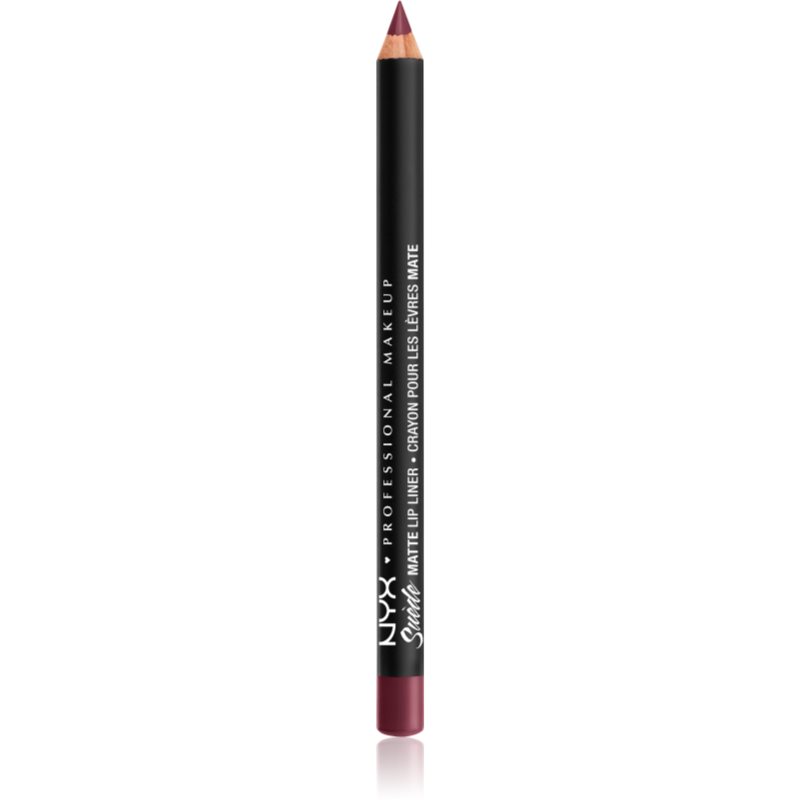 NYX Professional Makeup Suede Matte Lip Liner dermatograf mat de buze culoare 27 Copenhagen 1 g