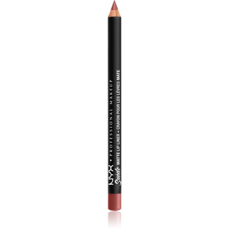 NYX Professional Makeup Suede Matte Lip Liner dermatograf mat de buze culoare 31 Cannes 1 g