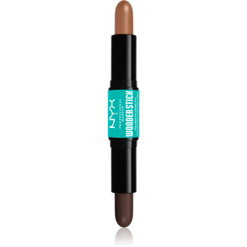 NYX Professional Makeup Wonder Stick Dual Face Lift baton pentru dublu contur culoare 07 Deep 2x4 g