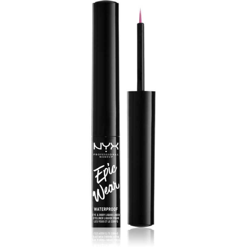 NYX Professional Makeup Epic Wear Metallic Liquid Liner gel contur ochi de lungă durată culoare 08 Fucshia Metal 3,5 ml