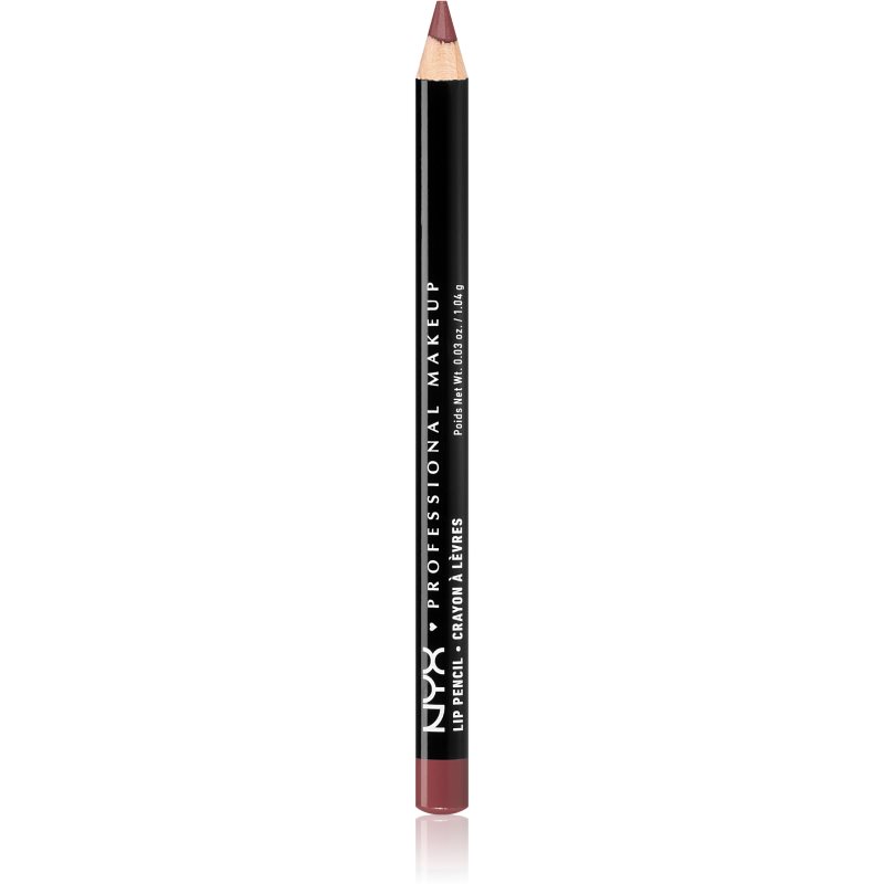 NYX Professional Makeup Slim Lip Pencil creion de buze cu trasare precisă culoare 828 Ever 1 g