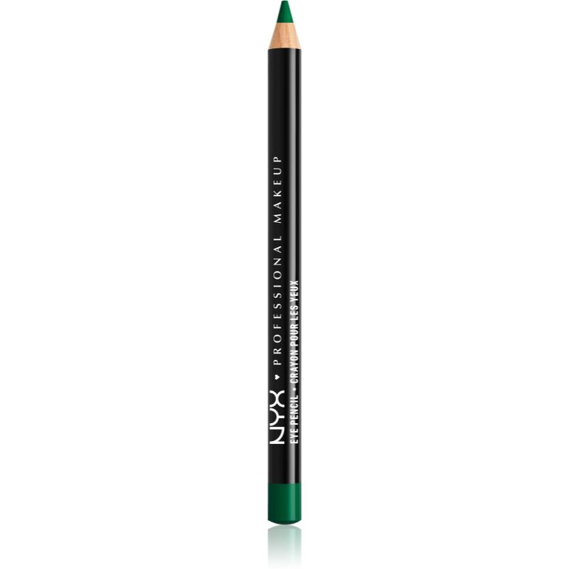 NYX Professional Makeup Eye and Eyebrow Pencil creion de ochi cu trasare precisă culoare 911 Emerald City 1.2 g