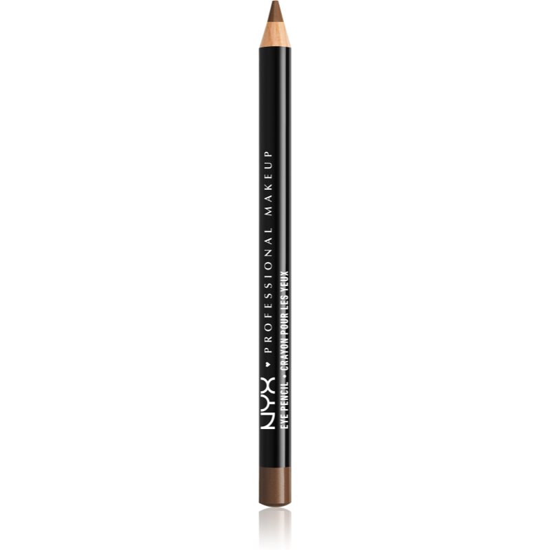 NYX Professional Makeup Eye and Eyebrow Pencil creion de ochi cu trasare precisă culoare 914 Medium Brown 1.2 g