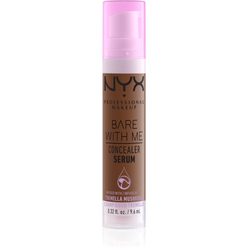 NYX Professional Makeup Bare With Me Concealer Serum hidratant anticearcan 2 in 1 culoare 12 Rich 9,6 ml